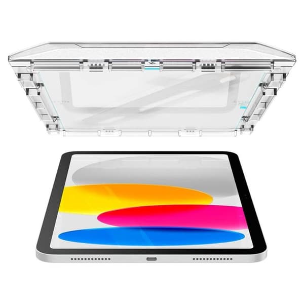Spigen iPad 10.9 (2022) näytönsuoja EZ Fit - läpinäkyvä Transparent