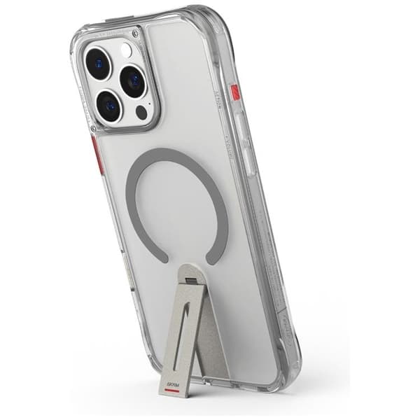Skinarma Mobilcover til iPhone 16 Pro Max MagSafe Helix 360 - Titanium Grå