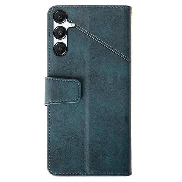 IDEWEI Plånboksfodral för Samsung Galaxy S26 Plus Konstläder Ställ - Blå