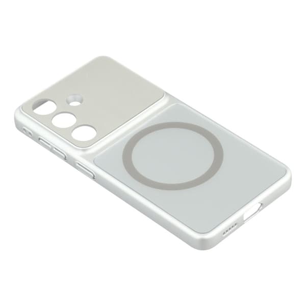 Mobilskal för Samsung Galaxy S26 Magnetiskt PC - Titan Silver