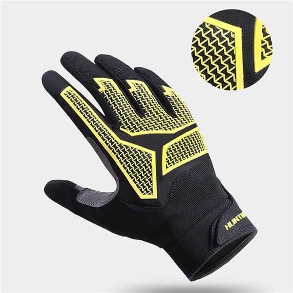 HUNTRANGE Touchvantar Handskar (2 Pack) Cykel Helfinger B2318 - Gul Gul