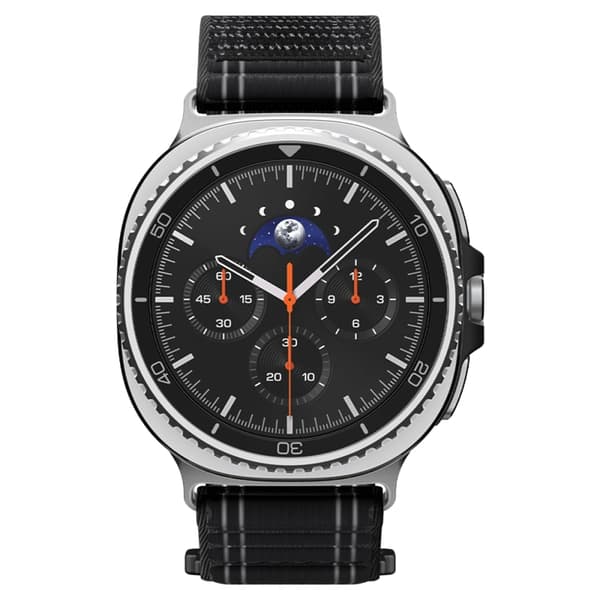 Spigen Galaxy Watch 8/8 Classic (40/44/46mm) Armbånd WBF1 - Sort Svart