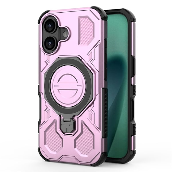 Mobilskal till iPhone 17 Rotating Kickstand - Rosa Rosa