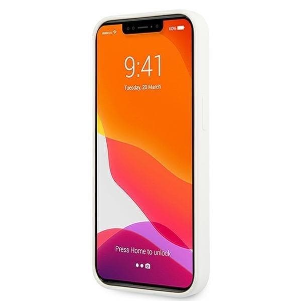 Guess Silicone Logo Skal iPhone 13 mini - Vit Vit