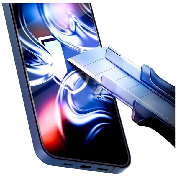3mk Härdat Glas Skärmskydd iPhone 16 Pro med Applicator - Svart