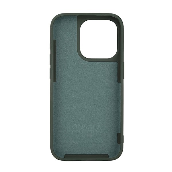 Onsala iPhone 15 Pro Mobilskal Magsafe Silikon - Grøn Grön