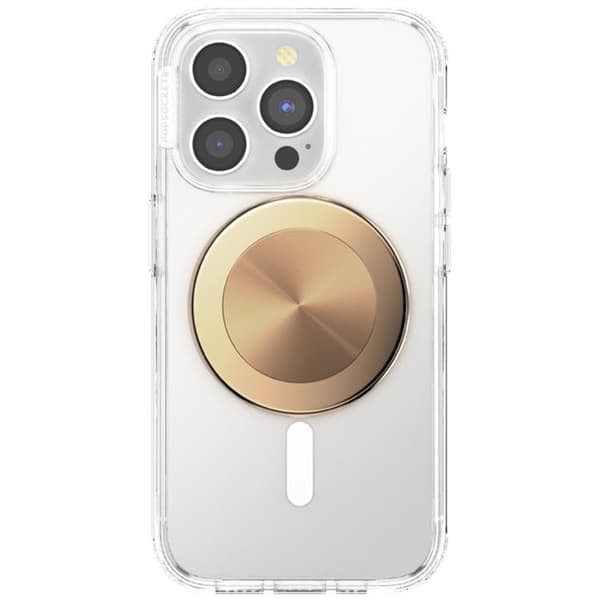 Popsockets MagSafe Grip Round Radial Guld Aluminium