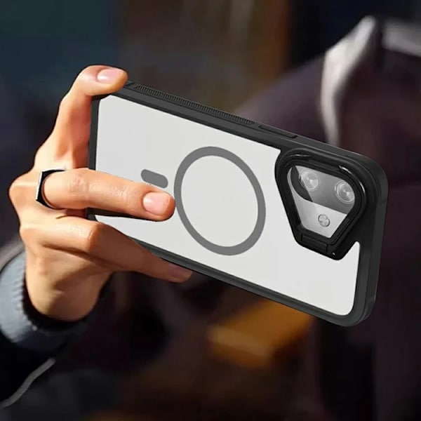 Mobilskal till iPhone 16 Plus Magsafe med Linsskyddsstöd Grå