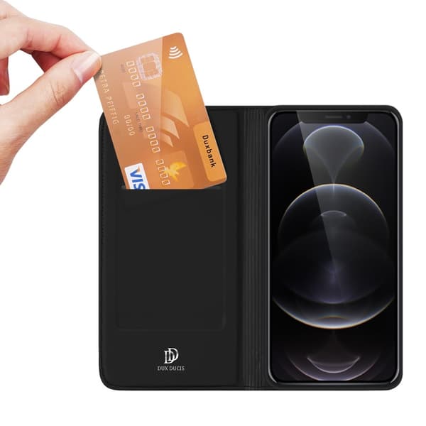 Dux Ducis Skin Series Pungeetui iPhone 13 Pro Max - Sort Black
