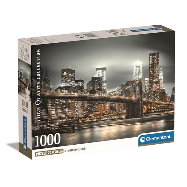 CLEMENTONI Pussel 1000 Pcs CB High Quality Collection New York Skyline