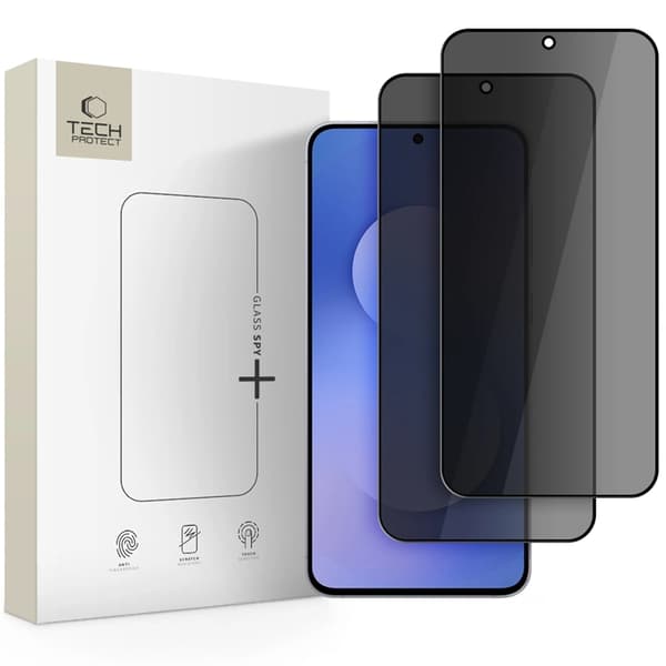 Tech-Protect [2-Pack] Härdat Glas Skärmskydd För Galaxy A37/A57/S25 FE Svart