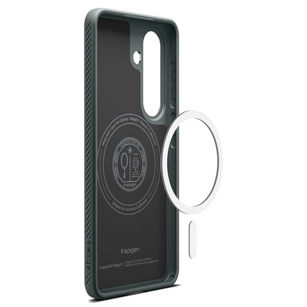 Spigen Mobilskal För Galaxy S26 Plus Magsafe Liquid Air - Abyss Grön Grön