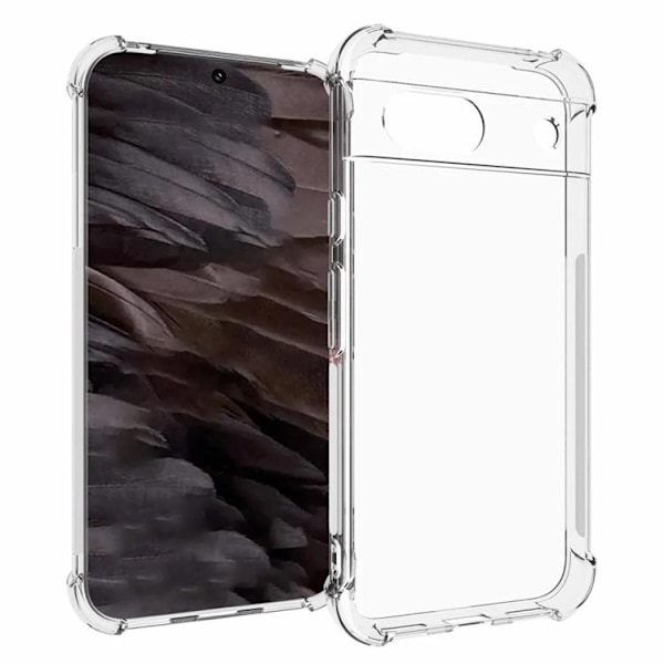Google Pixel 8A Mobilskal Bumper - Transparent