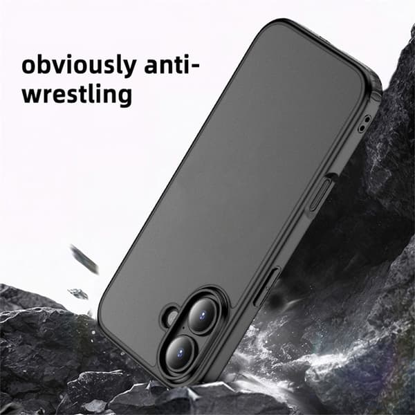Mobilskal till iPhone 17 Airbag Anti Drop TPU Matte - Orange Orange