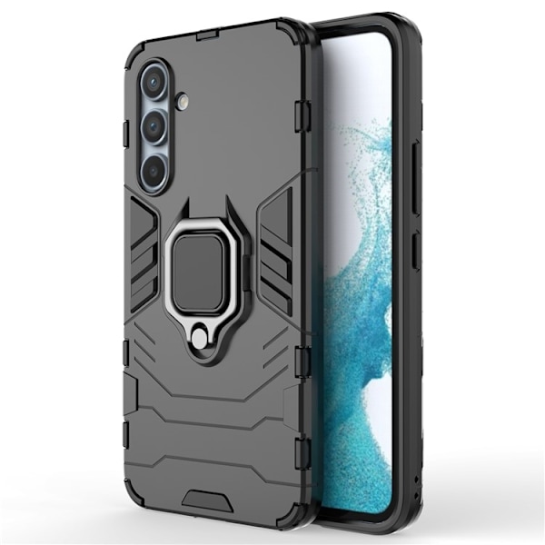 Galaxy A34 5G Mobilskal Ringhållare Kickstand - Svart Svart
