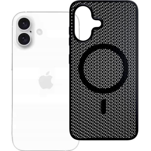 3MK telefontaske til iPhone 16 MagSafe køling - sort Black