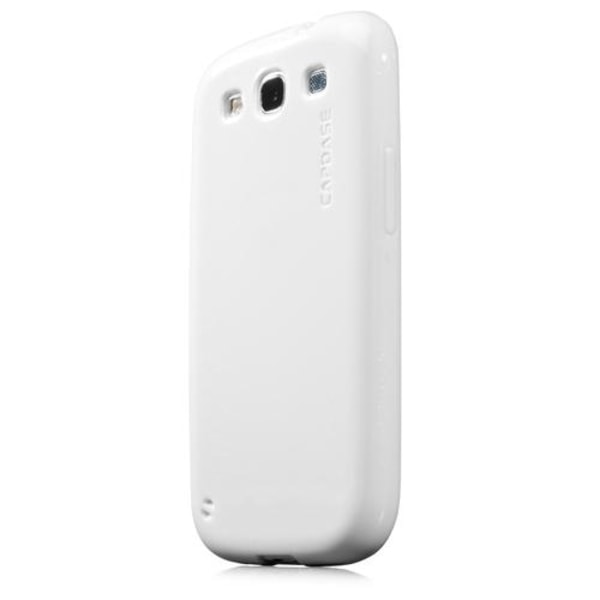 CAPDASE  Xpose Sparko till Samsung Galaxy S3 i9300 (Vit) + Skärmskydd Vit