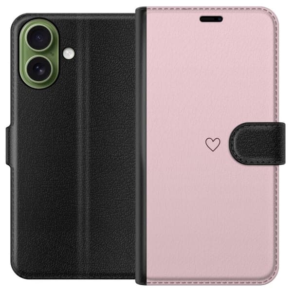 Plånboksfodral till Apple iPhone 17 med Litet Hjärta