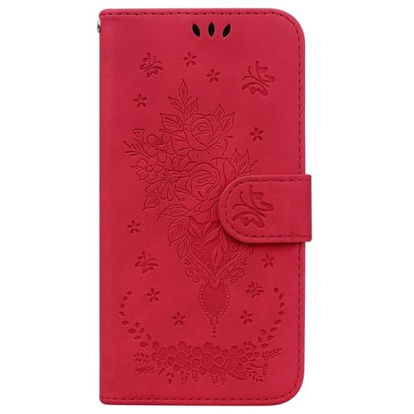 Samsung Galaxy S26 / S26 Pro Plånboksfodral Konstläder - Röd