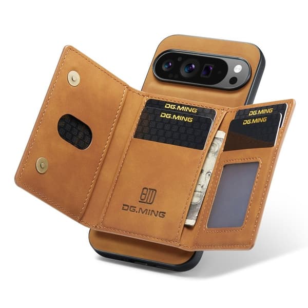DG.MING M2 Series Mobilskal till Google Pixel 9 Pro XL - Brun