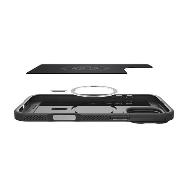 Spigen telefontaske til iPhone 16 Pro Max MagSafe Optics Armor - Sort Svart