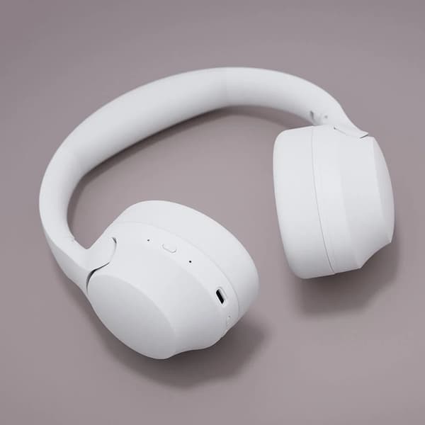 Happy Plugs Over-Ear Trådlösa Hörlurar ANC Play Pro - Vit Vit