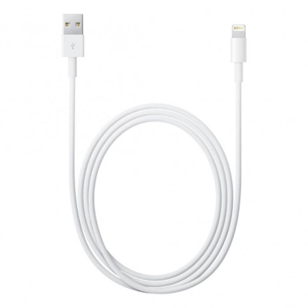 Apple USB-A till Lightning kabel 2m - Vit Vit