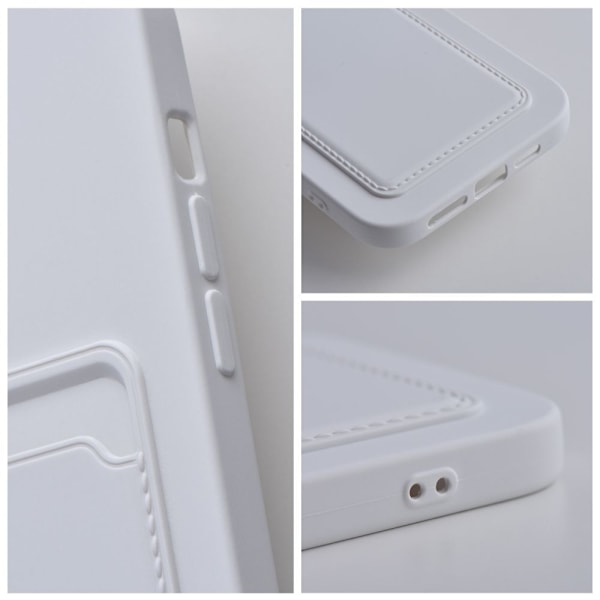 Galaxy A33 5G Skal Forcell Korthållare Mjukplast Vit