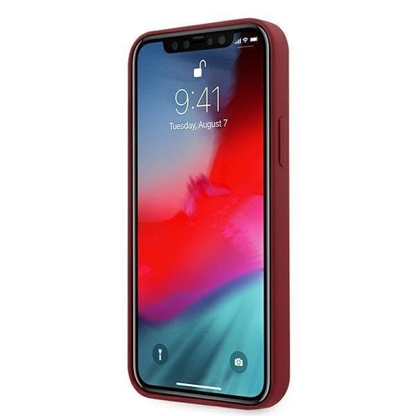MINI Silicone Tone On Tone Skal iPhone 12 Pro Max - Punainen Red