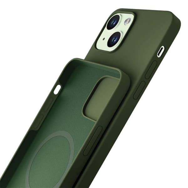 3MK Mobilskal till iPhone 15 Plus/14 Plus MagSafe Hardy - Grön Grön