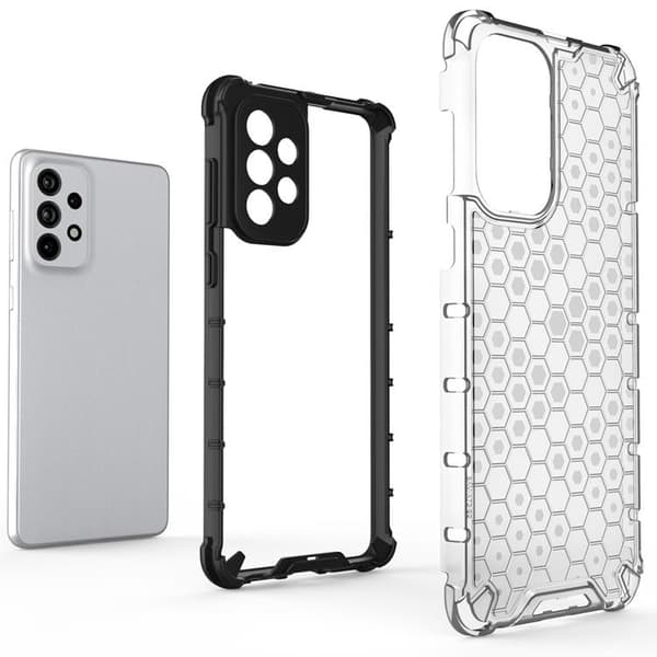 Galaxy A73 Skal Honeycomb Armored - Blå