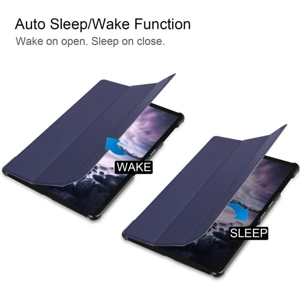 Tri-fold Fodral för Samsung Galaxy Tab A 10.5 - Mörkblå Blue