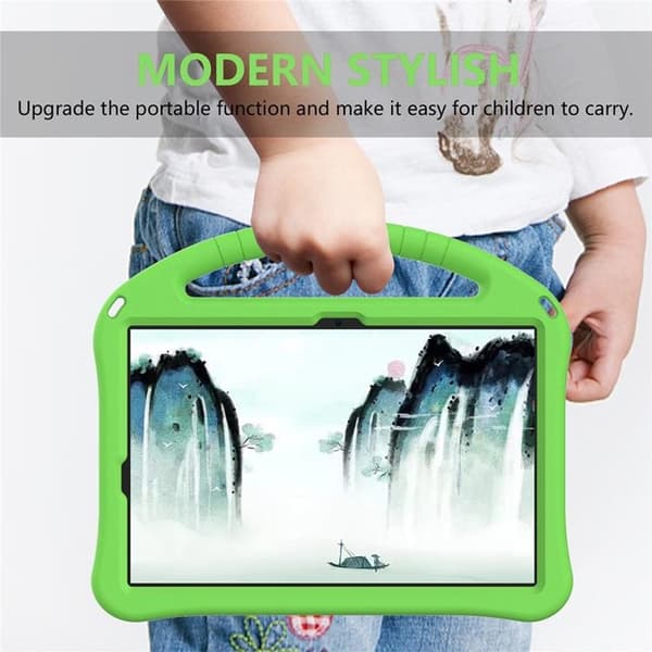 Mobilskal till Galaxy Tab S11 Kickstand Shockproof - Grön Grön