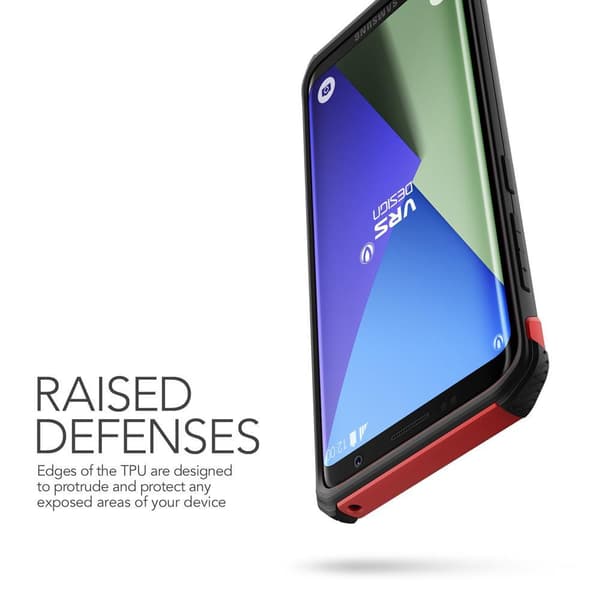 Verus Terra Guard Cover til Samsung Galaxy S8 Plus - Rød Red
