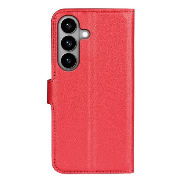 AMORUS Samsung Galaxy S26 / S26 Pro Plånboksfodral Konstläder - Röd