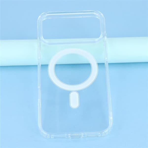 Mobilskal till iPhone 17 Pro MagSafe TPU Acrylic - Transparent Transparent