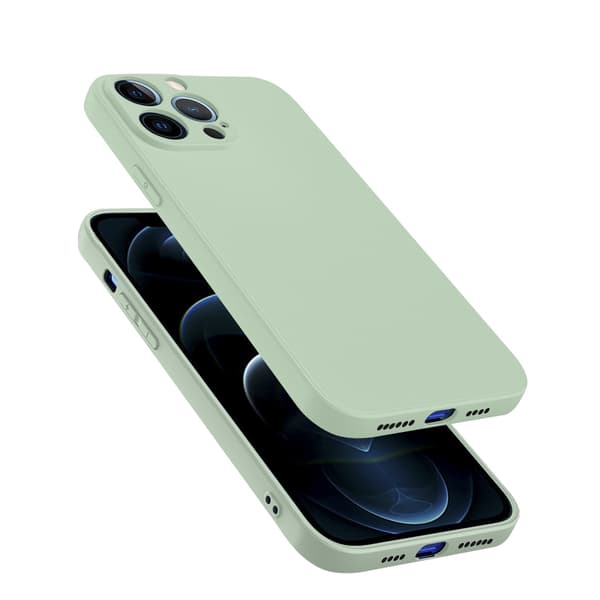 Tunt blødt cover til iPhone 13 Pro - Turkis Turkos