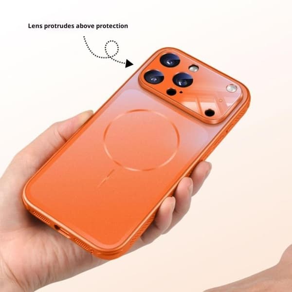 Mobilskal till iPhone 17 Pro Max MagSafe Matte Skin Feel - Titangrå Grå