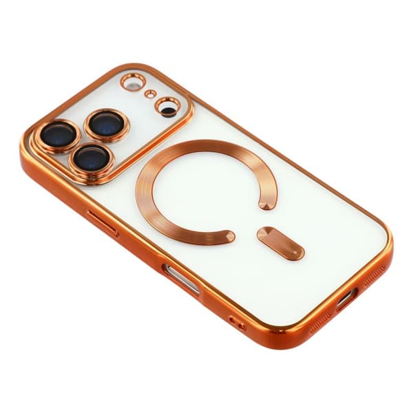 X-LEVEL Mobilskal till iPhone 17 Pro Max MagSafe Full Kamera Skydd Orange