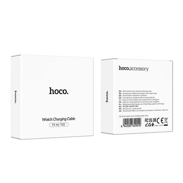 HOCO charging Kabel for smartwatch Y22 0.6 m black