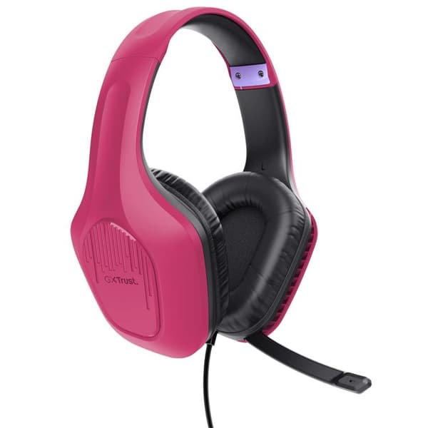Trust GXT 415P Zirox Gamingheadset - Rosa