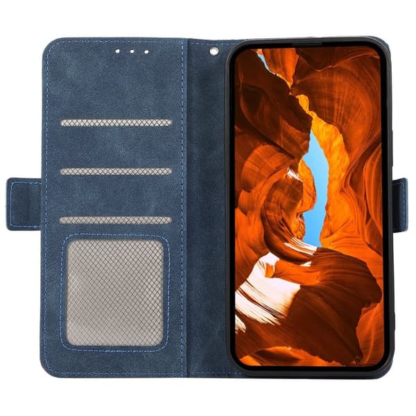 ABEEL Xiaomi 15 Ultra Plånboksfodral Konstläder Ställ Blå