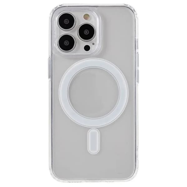 WANLONFENG Mobilskal till iPhone 15 Pro MagSafe + [2-Pack] Härdat glas