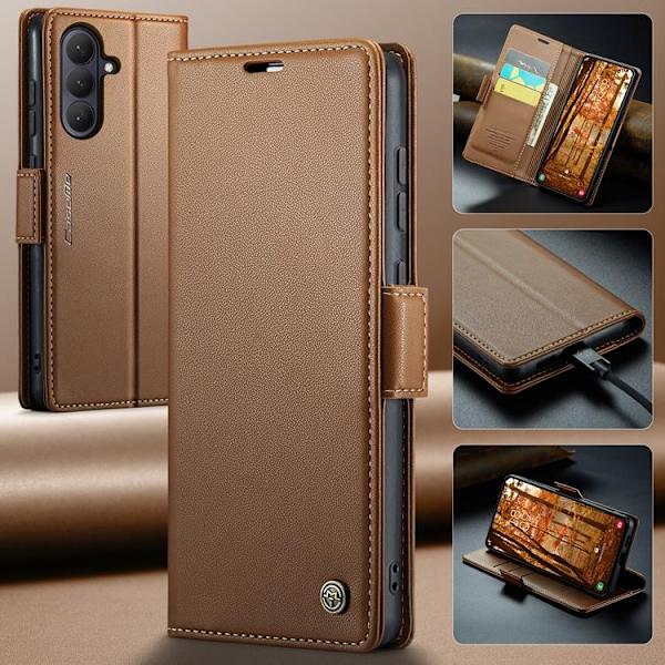 CASEME Galaxy S26 Plus Plånboksfodral RFID Blocking Brun