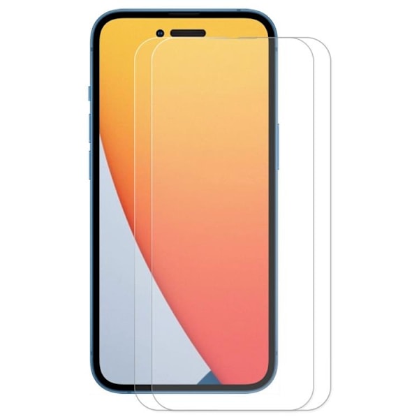[6in1] Boom iPhone 13 Pro Skal - Kameralinsskydd - Härdat Glas - MagSafe Ring Svart