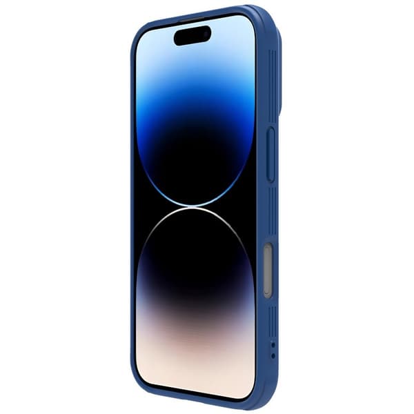 NILLKIN Camshield Pro Mobilskal till iPhone 16 Plus med Kameraskydd - Blå