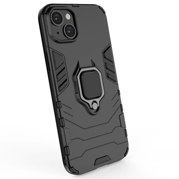 Mobilskal till iPhone 14 Plus Ring Armor - Svart Svart