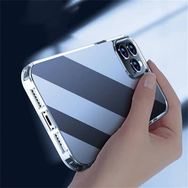 X-LEVEL Mobilskal till iPhone 13 Pro Clear PC + TPU Stöttålig Transparent