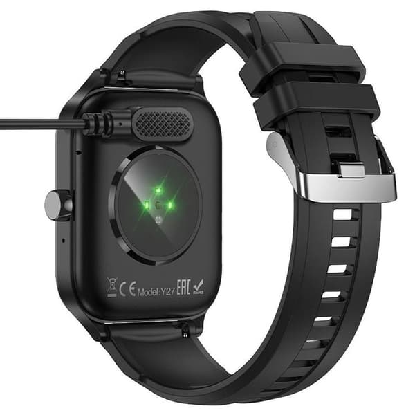Hoco Opladningskabel til Smartwatch 0.6 m Y26/Y27 - Sort Svart
