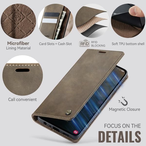 CASEME 033 Mobilskal för Samsung Galaxy A52s 5G - Kaffe